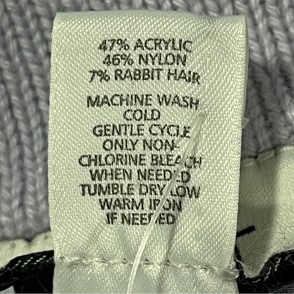 Ann Taylor Purple Ombre Sweater Rabbit Hair Pullover Lavender Bell Sleeves SP - Picture 12 of 13